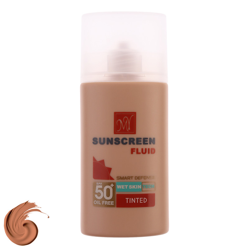 ab46310582eab24c64f7a01bceb14a48864370b5_1746272597 فلوئید ضد آفتاب رنگی مای SPF 50 مدل Smart Defense حاوی محافظ UVA و UVB مناسب انواع پوست حجم 50 میلی لیتر - Image 1