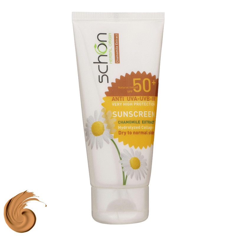 b4fedad88bd6517f5ffb2c0b12a5ef4ff41c406f_1753698021 کرم ضد آفتاب رنگی شون، 50 SPF، مدل Herbal Origin، مناسب پوست خشک تا نرمال تنالیته رنگ متوسط و حجم 50 میلیلیتر، محافظت کننده در برابر اشعه UVA، UVB، IR، بافت سبک و فاقد چربی، بدون ایجاد سفیدی، آبرسان، ضد التهاب و قرمزی، نرم کننده، با ماندگاری 2 ساعته - Image 1